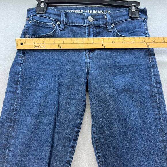 Citizens of Humanity Women's Morison Slim Boot Cut Jeans Size 25 Dark Wash - Picture 4 of 16